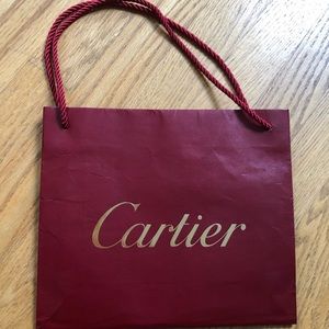 Cartier Paper Bag